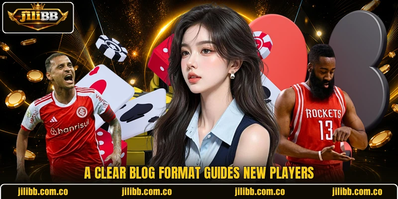 A clear blog format guides new players A clear blog format guides new players