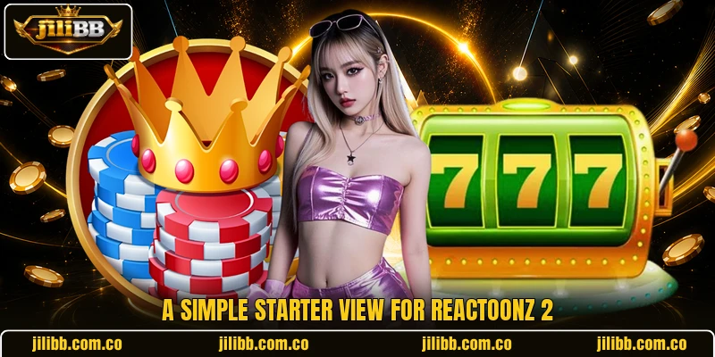 A simple starter view for Reactoonz 2