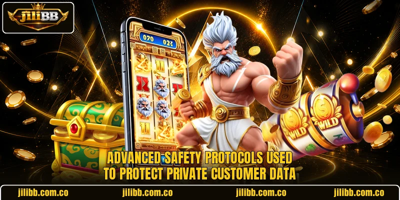 Advanced safety protocols used to protect private customer data Advanced safety protocols used to protect private customer data