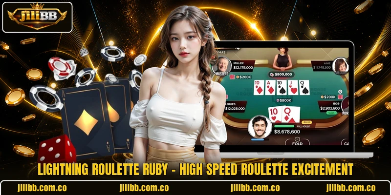 Lightning Roulette Ruby - High Speed Roulette Excitement