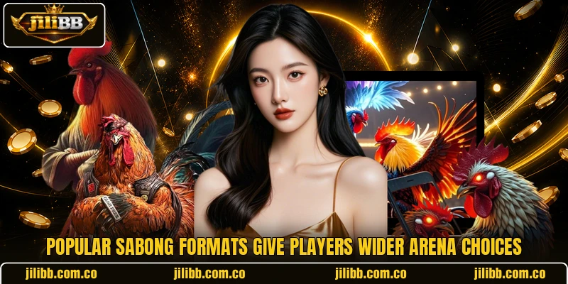 Popular sabong formats give players wider arena choices Popular sabong formats give players wider arena choices