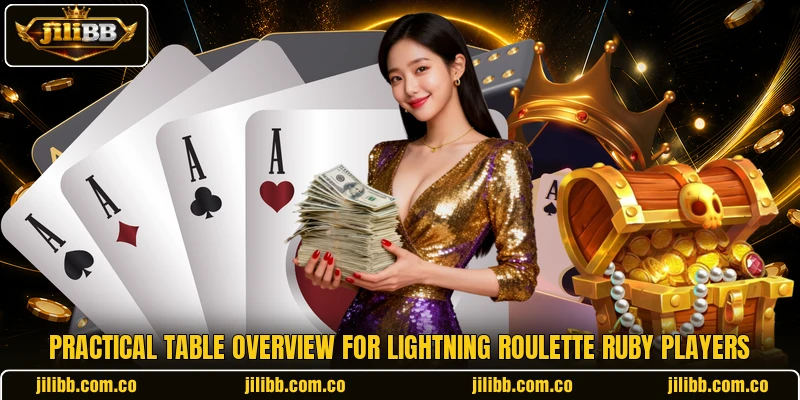 Practical table overview for Lightning Roulette Ruby players